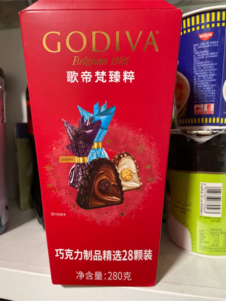 <em>歌<em>帝梵</em></em>godiva <em>歌<em>帝梵</em></em>臻粹巧克力礼盒精选28颗装