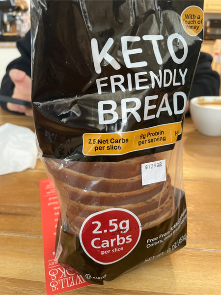 Keto friendly Bread