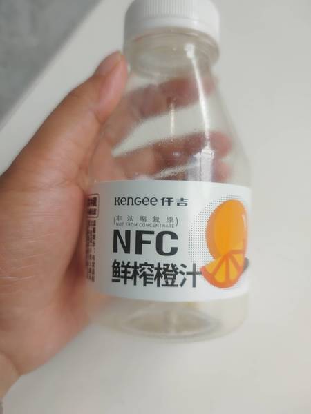 仟吉 X零度果坊每日鲜NFC鲜榨橙汁270mL