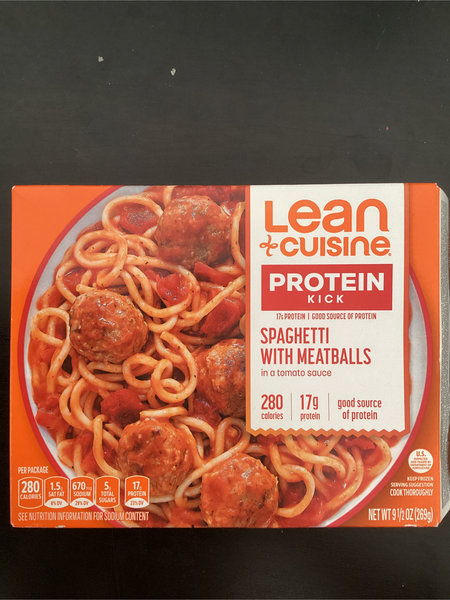 lean cuisine Spaghettiwithmeatballs