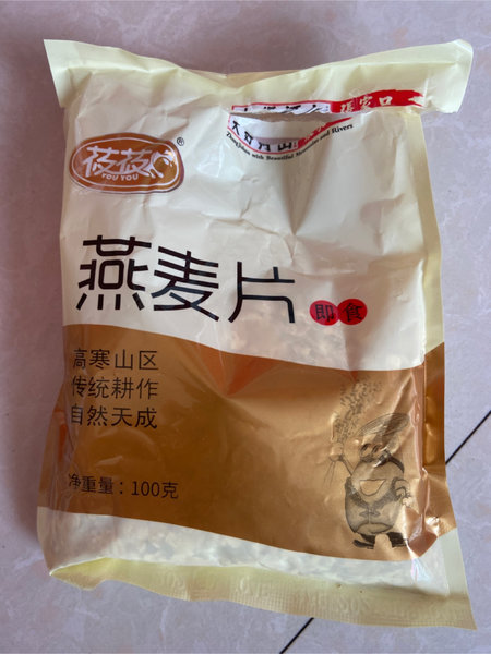 莜莜 燕麦片100g