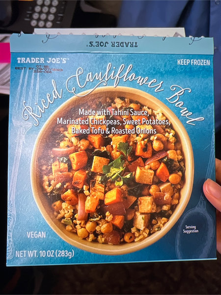 Trader Joe’s RicedCauliflowerBowl