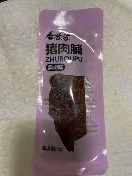 香苏苏 猪肉脯【黑椒味】