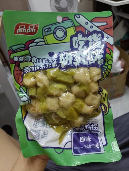 品品 220g原味泡椒鸡拐