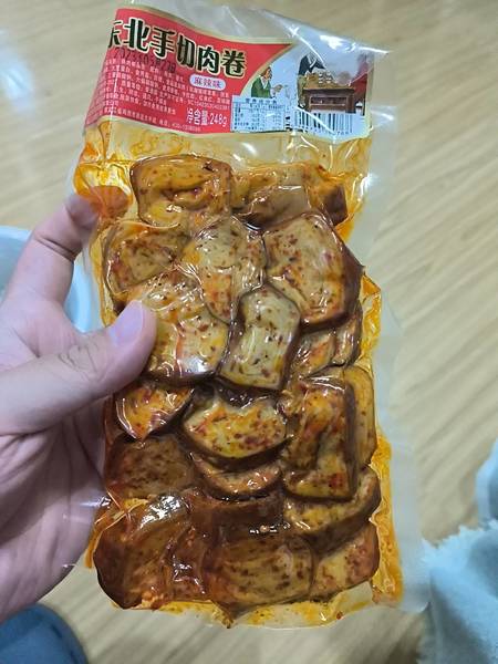 同喜食品 东北手切肉卷【麻辣味】