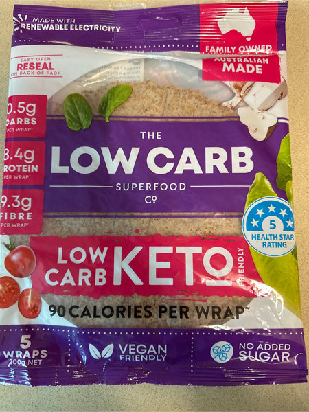 the <em>low</em> carb superfood wrap