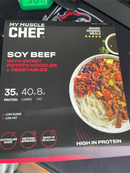 my muscle chef Soybeef