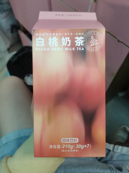 李茶德 牛乳茶系列(白桃奶茶)