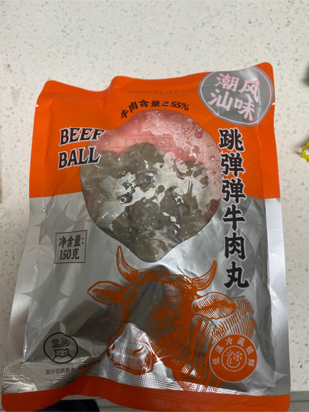 盒马 潮汕风味跳弹弹牛肉丸