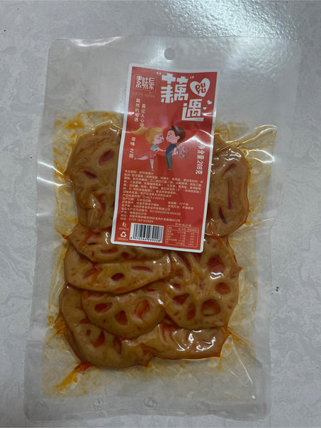 素味E家 黑鸭味藕片