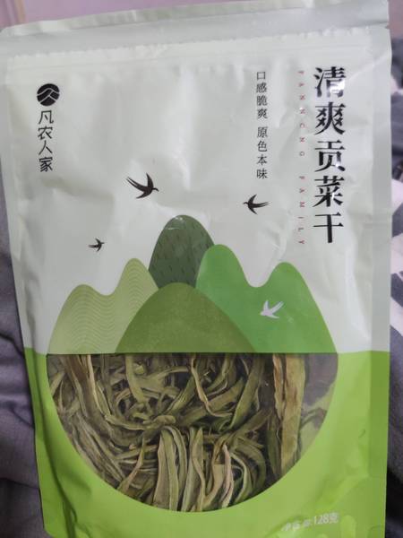 凡农人家 清爽贡菜干