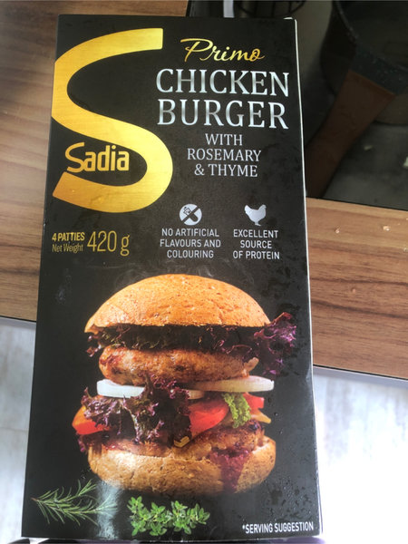 Sadia Chickenburger