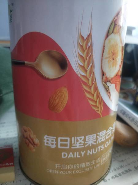 谷嘉能 每日坚果混合麦片