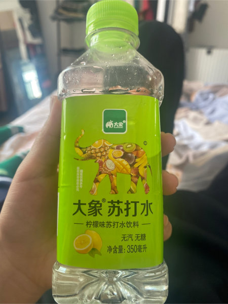 大象 柠檬味苏打水