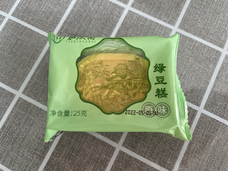 嘉庆斋 原味绿豆糕25g