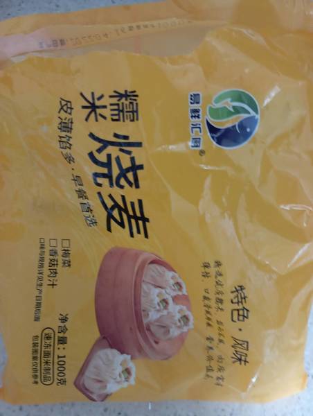 易鲜汇厨 糯米烧麦1KG