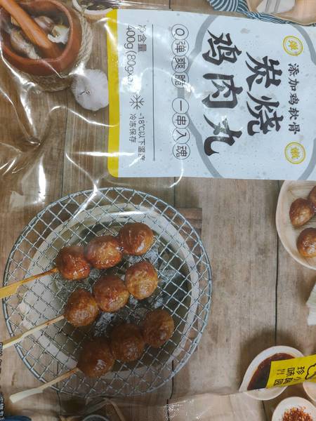 珍味小梅园 炭烧鸡肉丸400g