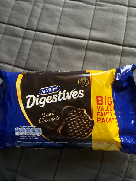 Mcvities <em>黑巧</em><em>消化</em>餅