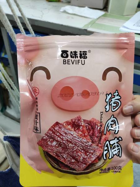 百味福 猪肉脯袋装蜜汁味