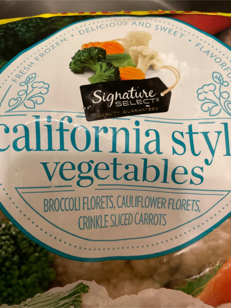 signature select CaliforniaStyleVegetables