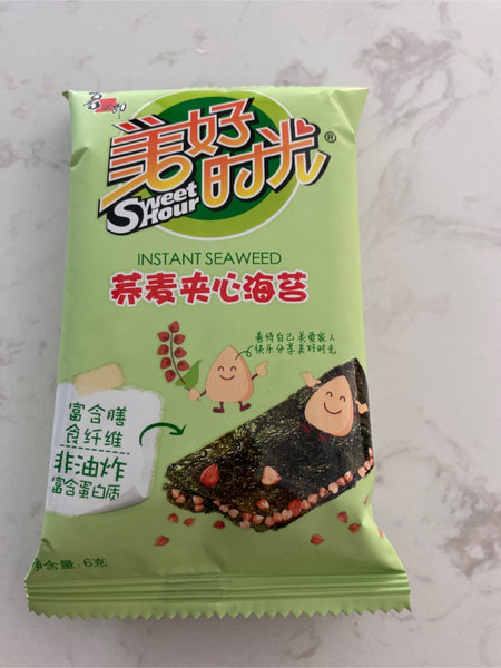 美好时光 6克荞麦夹心海苔