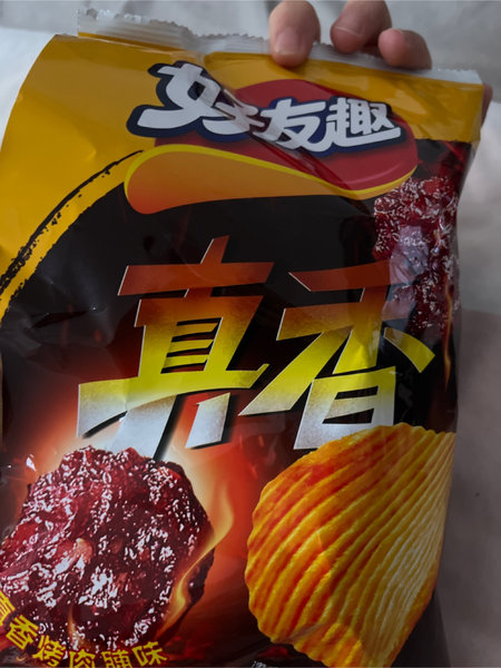 好丽友 薯片【真香烤肉脯味】