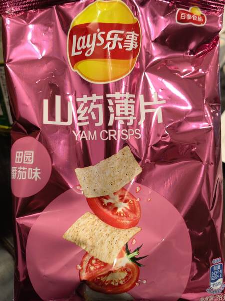 Lays<em>乐事</em> <em>乐事</em><em>山药</em><em>薄片</em>田园番茄味38<em>克</em>