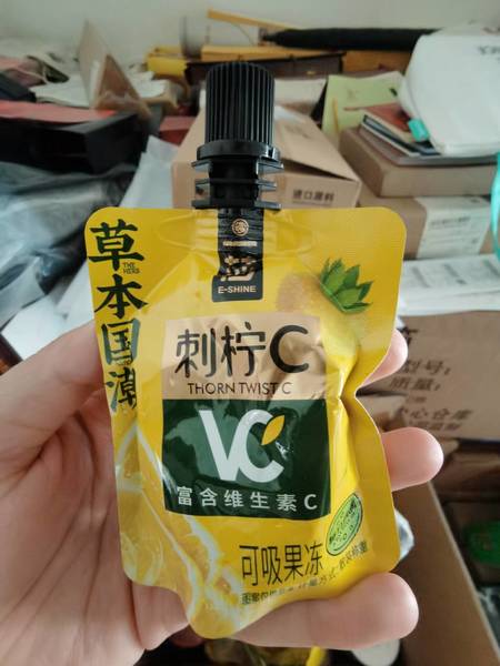 一莎 刺柠C可吸果冻