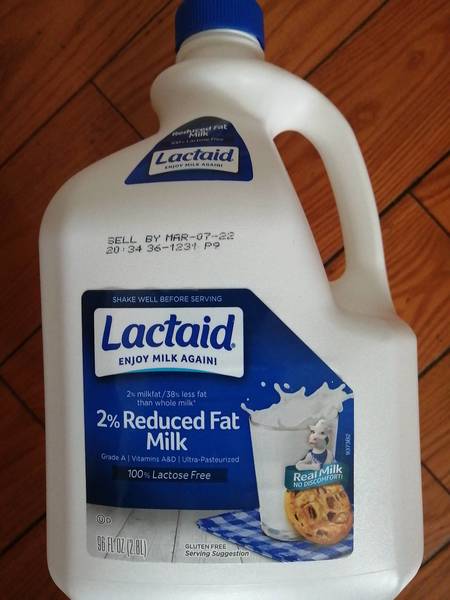 lactaid 2％reducedfatmilk