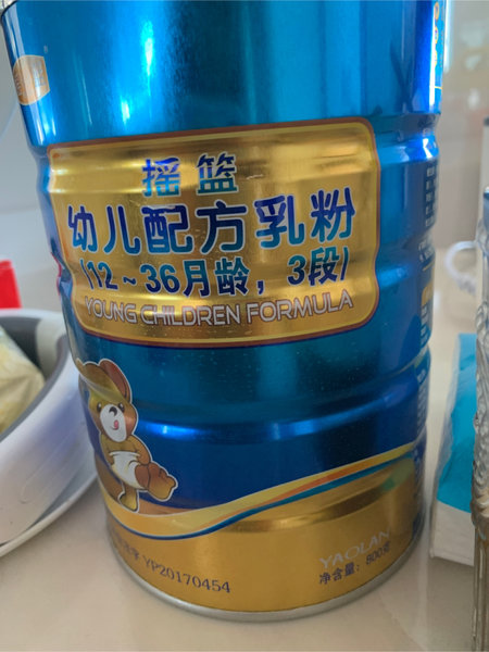 摇篮 幼儿配方乳粉