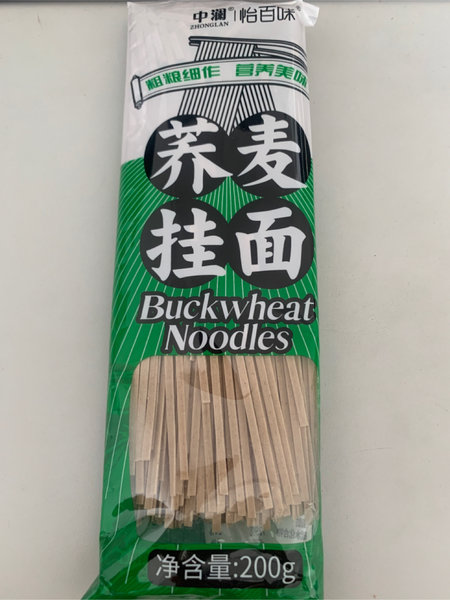 中澜 怡百味 荞麦挂面200g