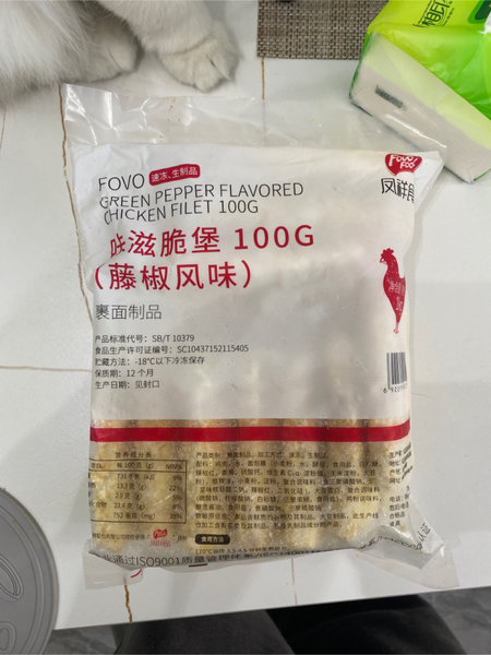 凤祥食品 咔滋脆堡100G(藤椒风味)