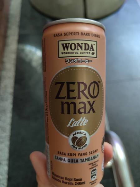 WONDA zeromaxlatte