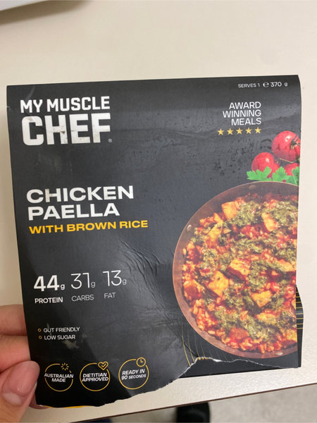 my muscle chef chickenpaella