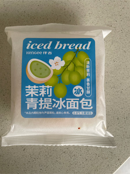 仟吉 茉莉青提冰面包