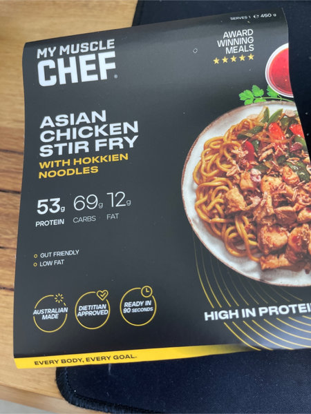 my muscle chef Asianchickenstirfry