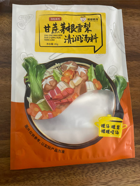 美厨娘 甘蔗茅根雪梨清润汤料85g/袋