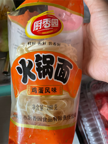 厨香园 火锅面【鸡蛋风味】