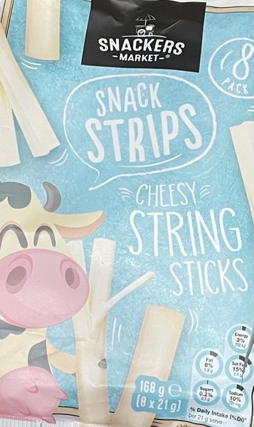 Snackers <em>Market</em> CheesyStringSticks