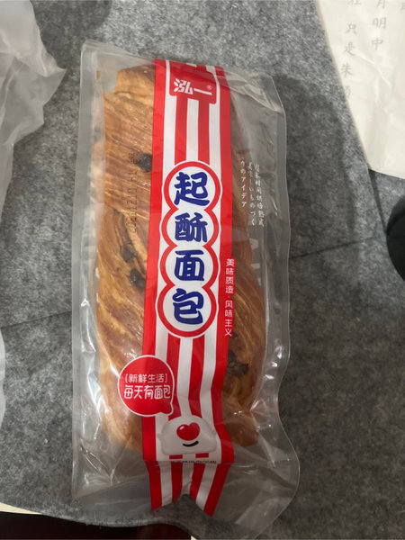 泓一食品 225g起酥面包(葡萄干)