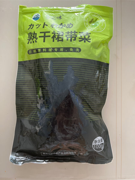 藻之味 干裙带菜100g