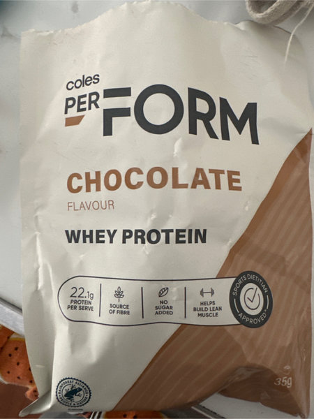 coles Chocolatrwheyprotein【巧克力】