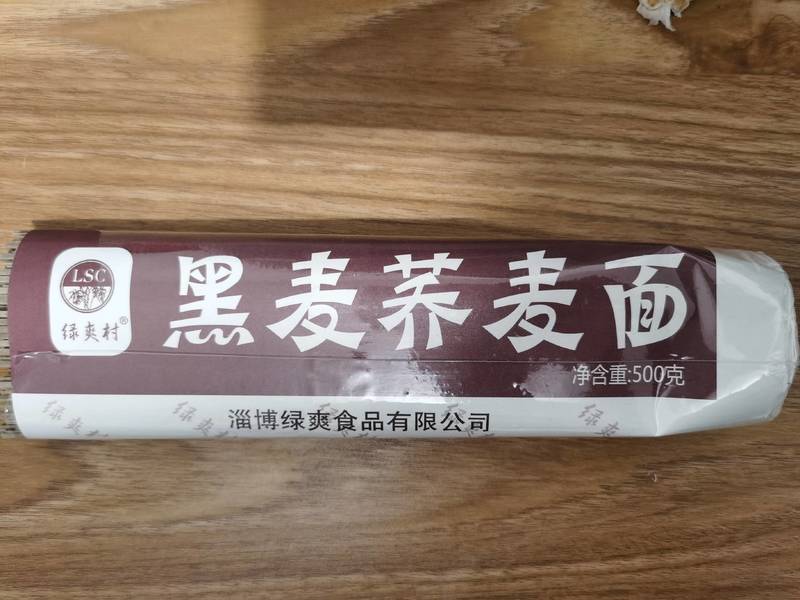 绿爽村 黑麦荞麦面