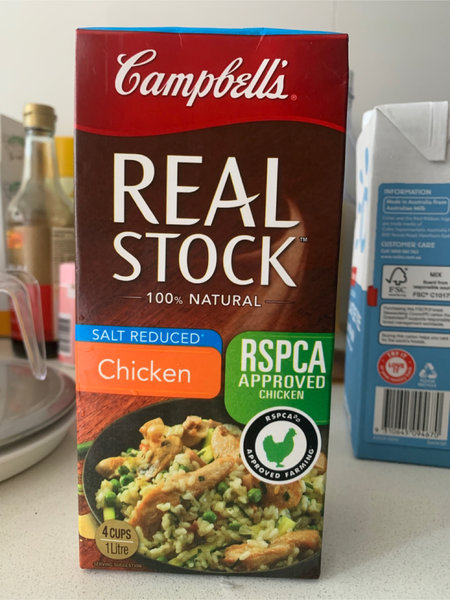 Campbell's RealStockChickenSaltReduced