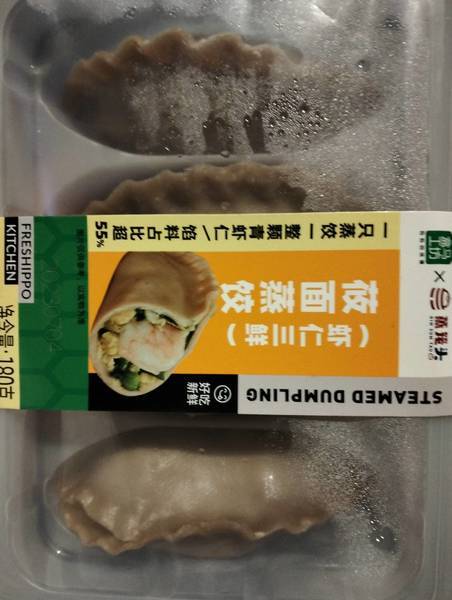 盒马工坊 虾仁三鲜莜面蒸饺