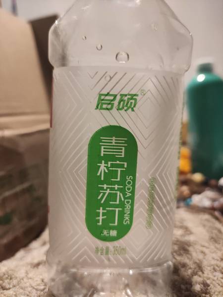 启硕 无汽苏打果味饮料桃味