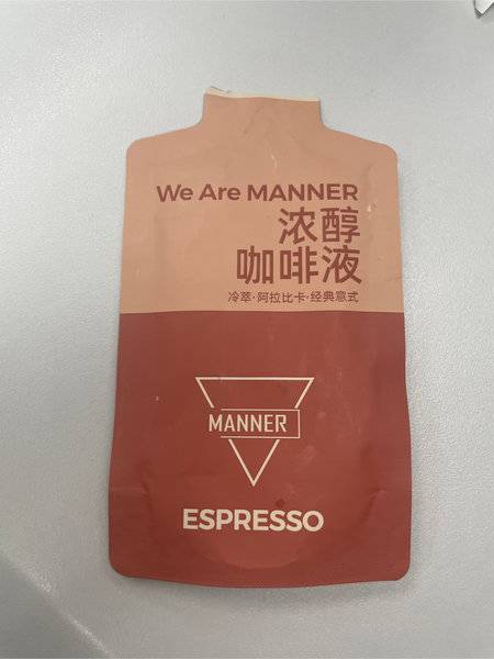 We <em>are</em> Manner 咖啡液