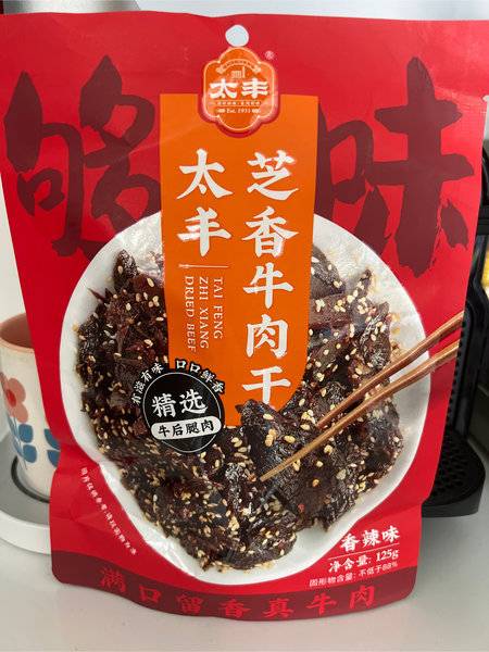 太丰 芝香牛肉干(香辣味)