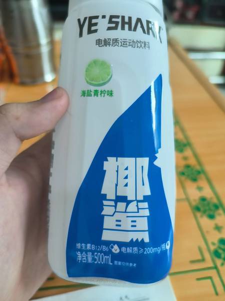 欢乐家 电解质运动饮料(海盐青柠味)