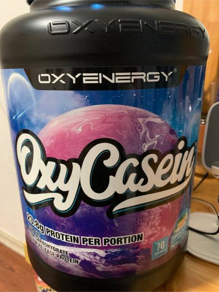 OXYENERGY oxy casein OXY CASEIN酪蛋白粉 (柠檬酸奶味)